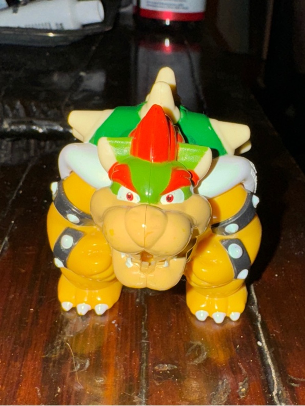McDonalds Mario Bros Bowser Action Figure Toy